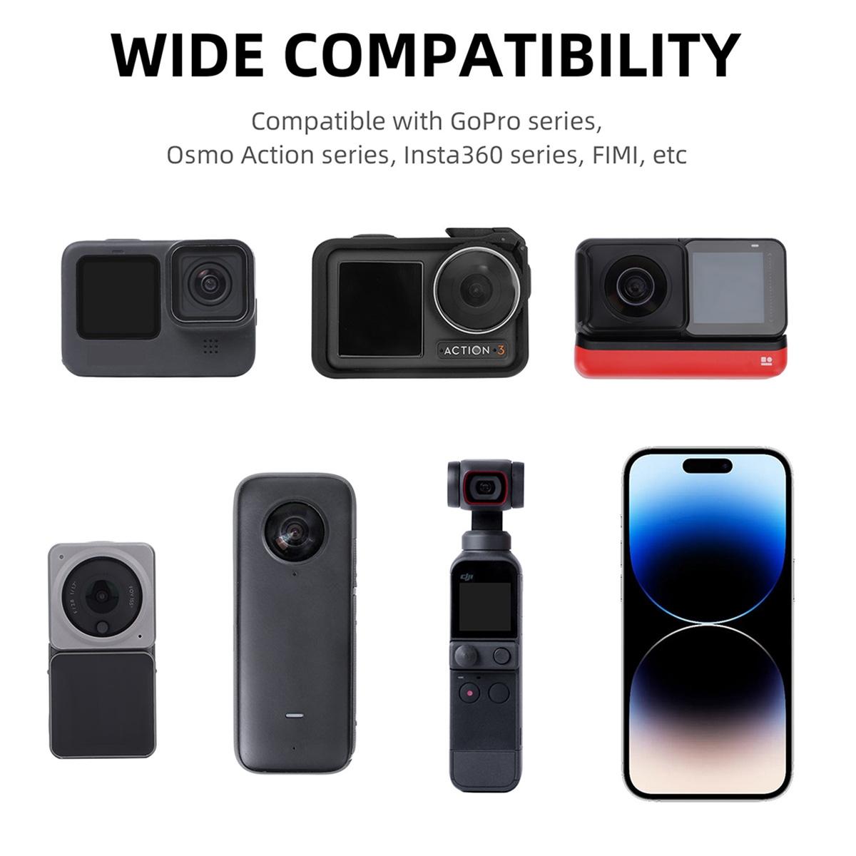 Neck Phone Action Camera Holder - Magnetic Wearable 13