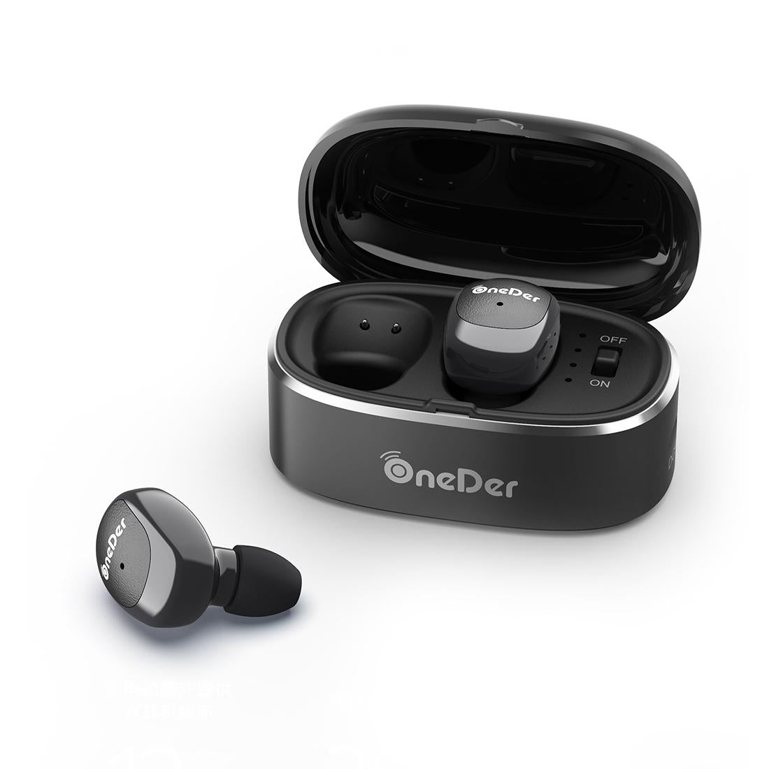 True Wireless Bluetooth Earbuds Oneder W11 - Stereo Sound - Black 7