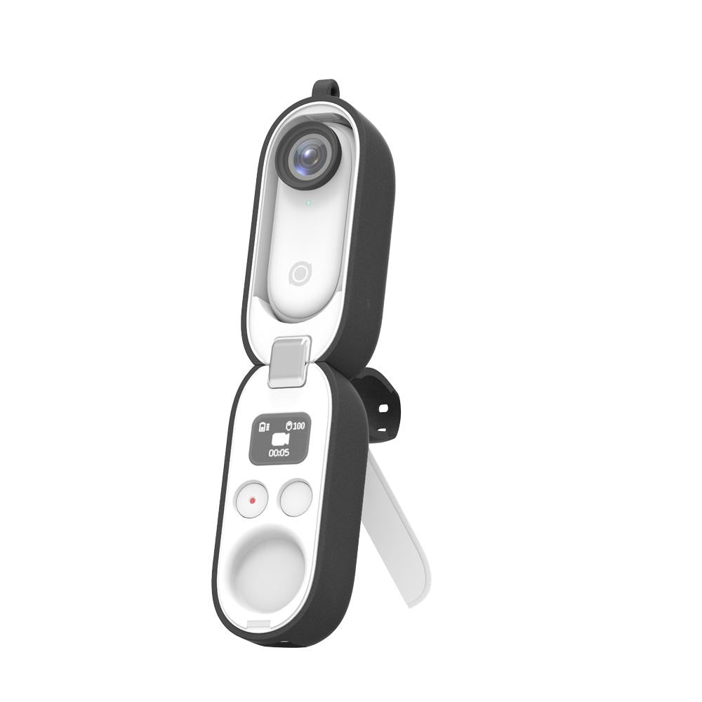 Silicone Protective Case for Insta360 Go 2 Charging Box - Black 11
