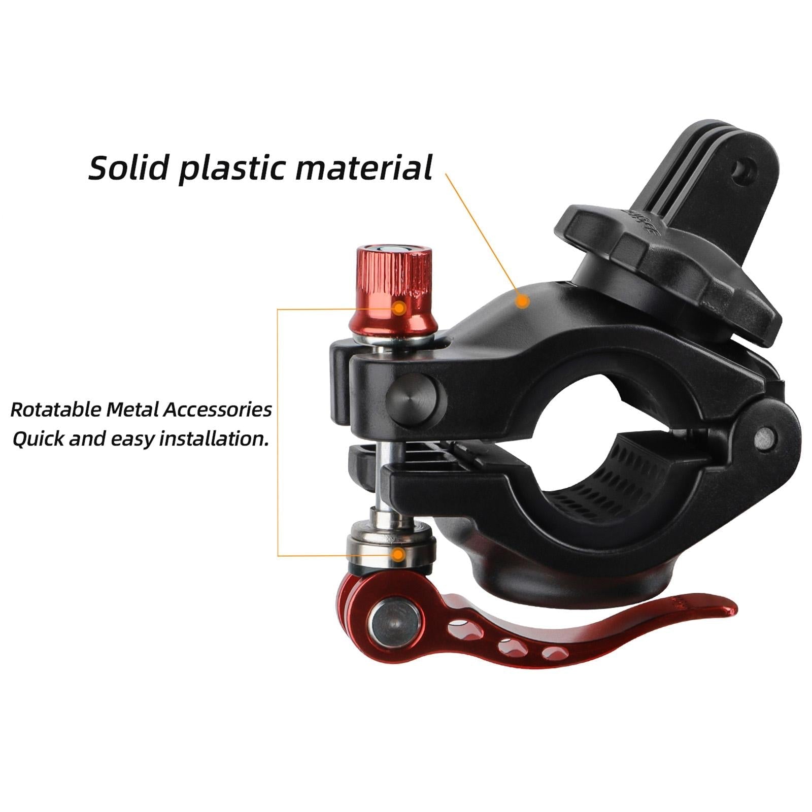 360 Degree Rotating Bike Mount for Sports Cameras 7