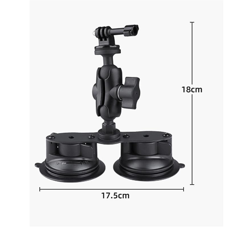 Steel Mount Holder with Tripod Adapter and Safety Buckle