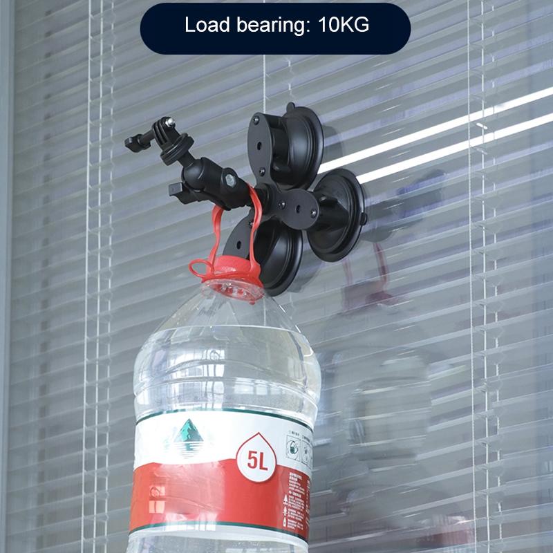 Steel Mount Holder with Tripod Adapter and Safety Buckle 5