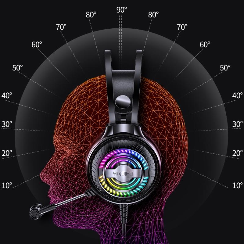 Q4 Wired Gaming Headset With Mic Dual 3.5Mm + Usb - Black 7