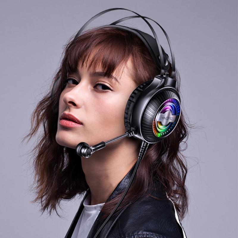 Q4 Wired Gaming Headset With Mic Dual 3.5Mm + Usb - Black 8