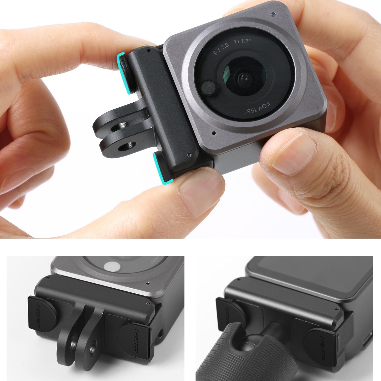 4-piece Silicone Anti-release Plugs for Dji Action 2 5