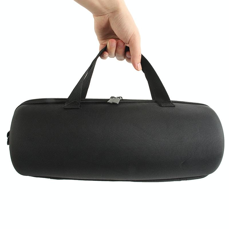 Protective Cover for Jbl Charge 5 Speaker with Strap & Carabiner - Black 6
