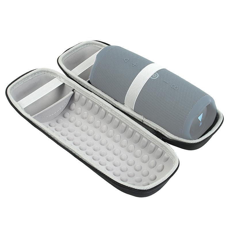 Protective Cover for Jbl Charge 5 Speaker with Strap & Carabiner - Black 9