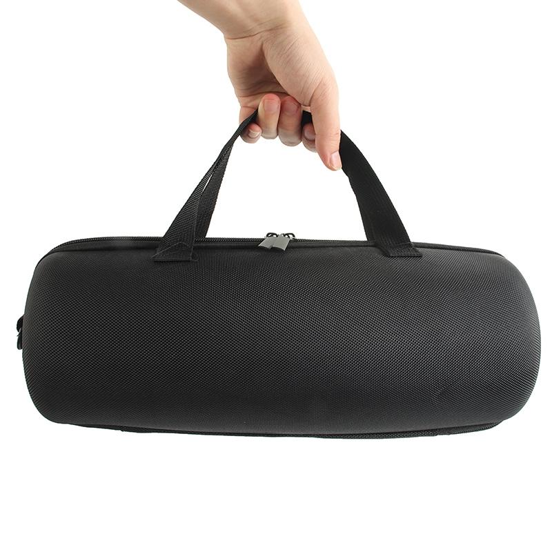Protective Cover for Jbl Charge 5 Speaker with Strap & Carabiner - Black 10