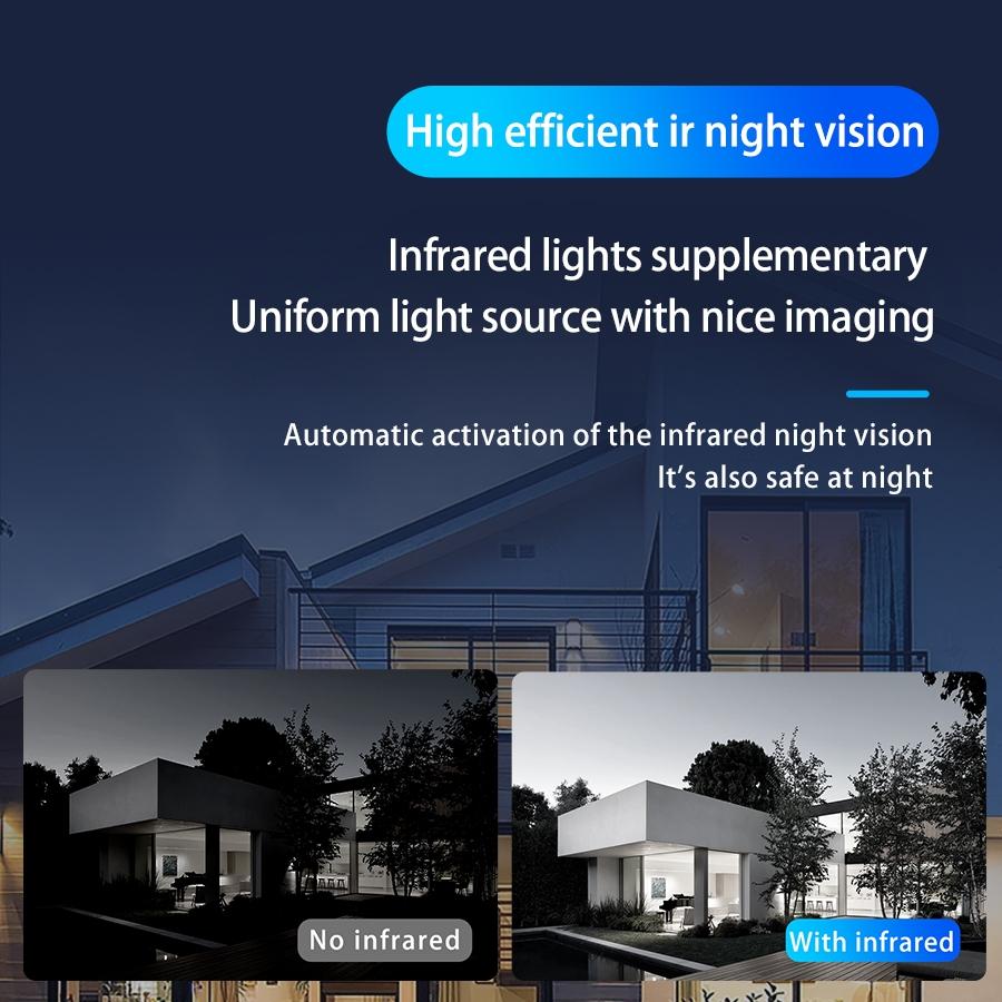 Wireless Doorbell Camera With Night Vision And Motion Detection - Black 13