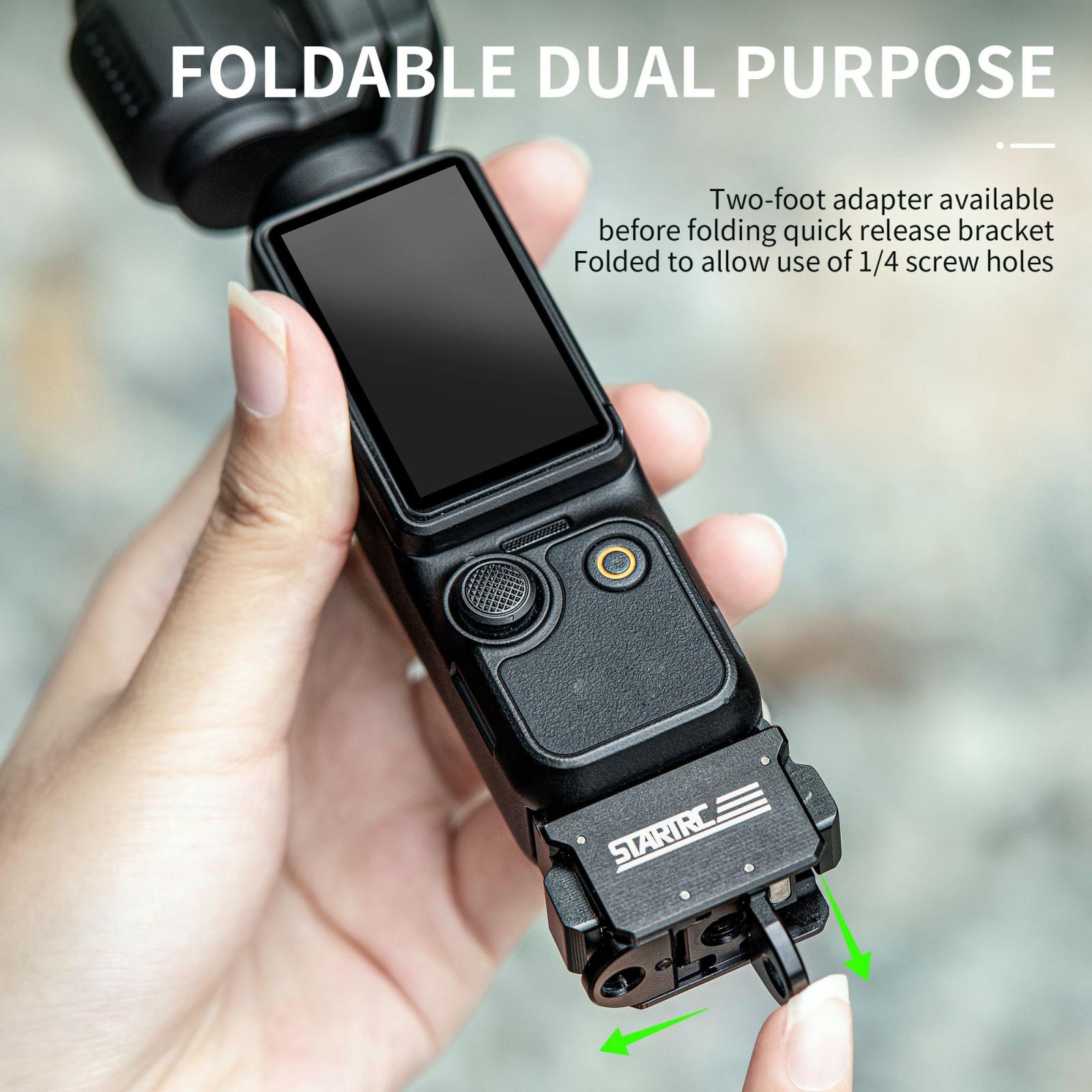 Quick Mount Adapter For Dji Pocket Black 6