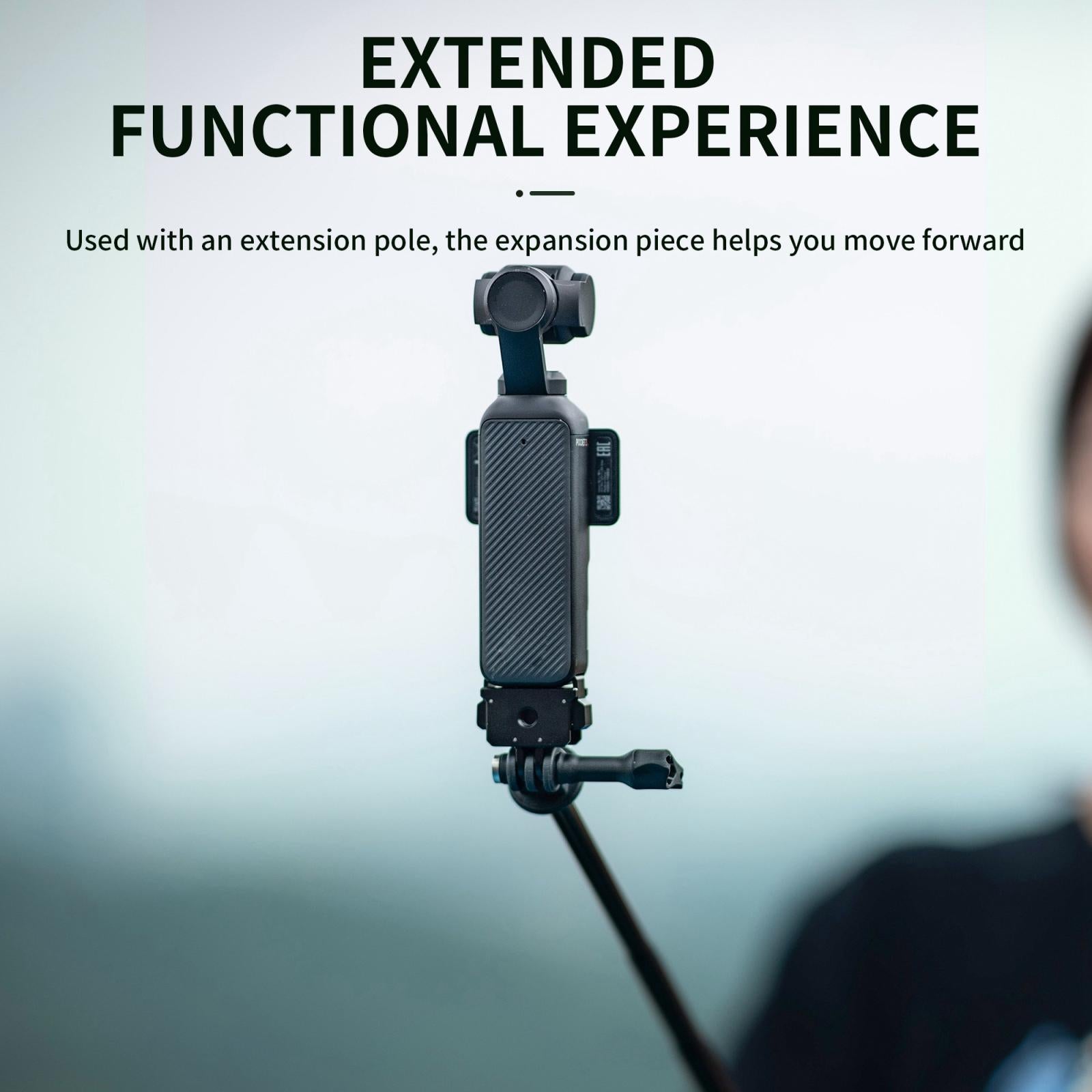 Quick Mount Adapter For Dji Pocket Black 9