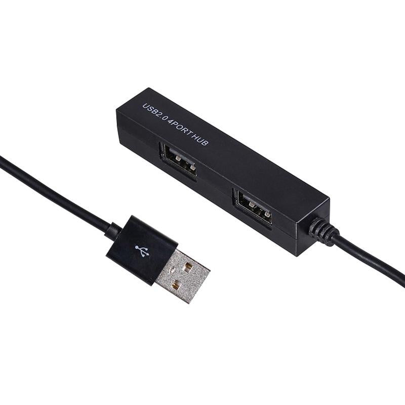 Portable 4-Port Usb 2.0 Hub High Speed 480Mbps
