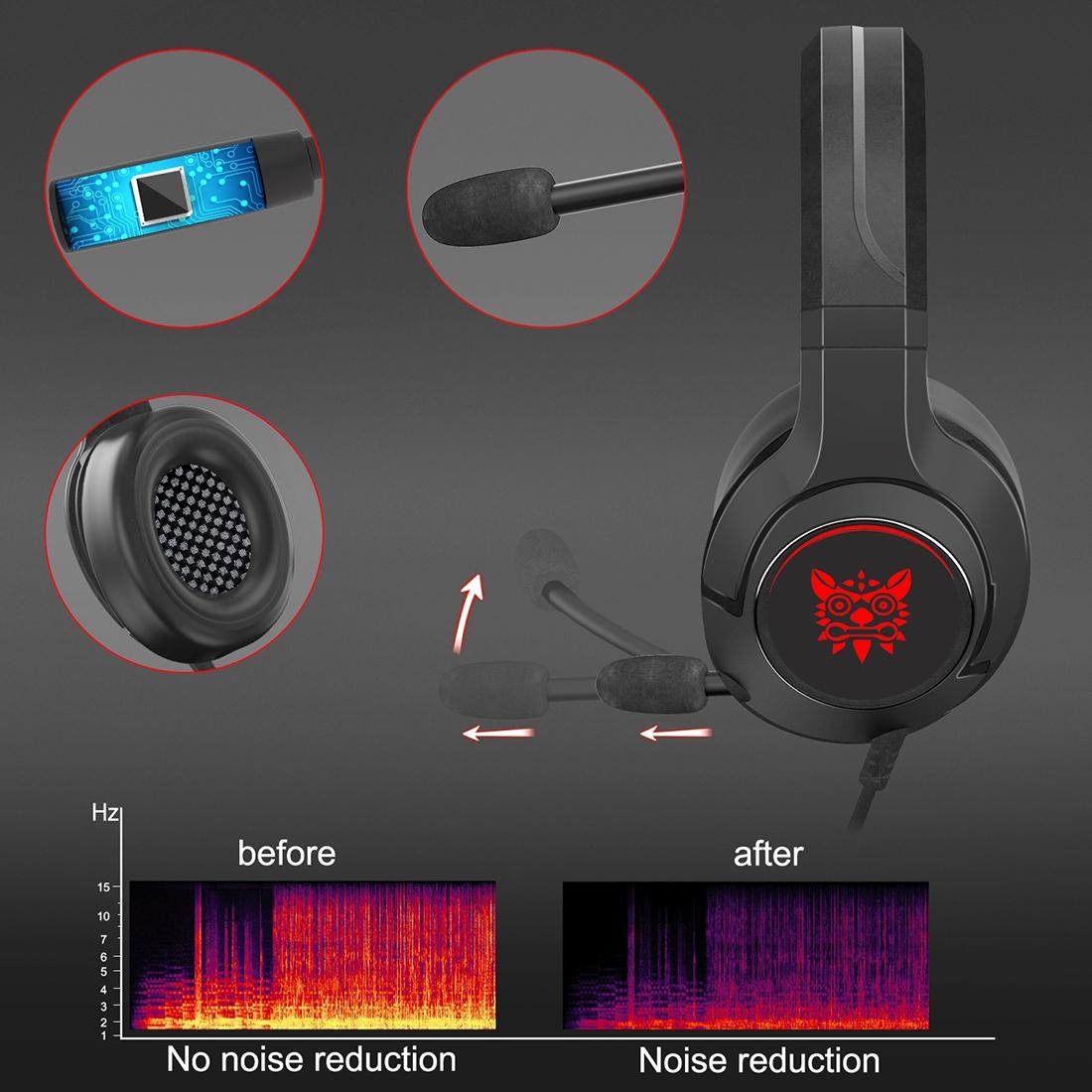 Adjustable Rgb Gaming Headset With Mic Black 10