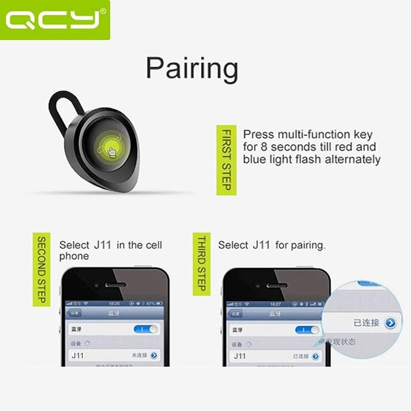 Wireless Bluetooth Earphone with Mic - 10m Range 8
