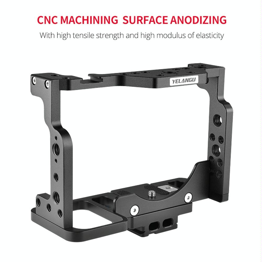 Video Camera Cage Stabilizer For Nikon Z6 / Z7 - Black 4