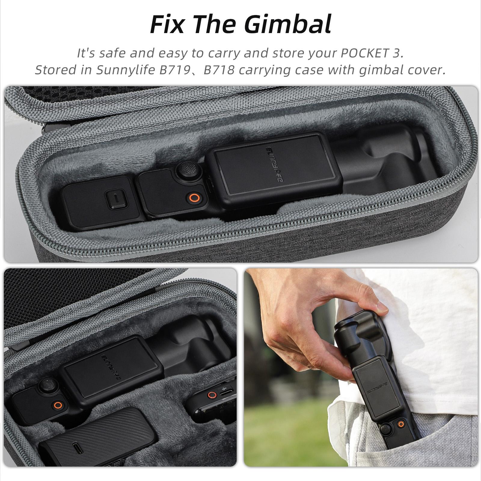 Protective Gimbal Cover for Dji Pocket 3 - Integrated Design 6