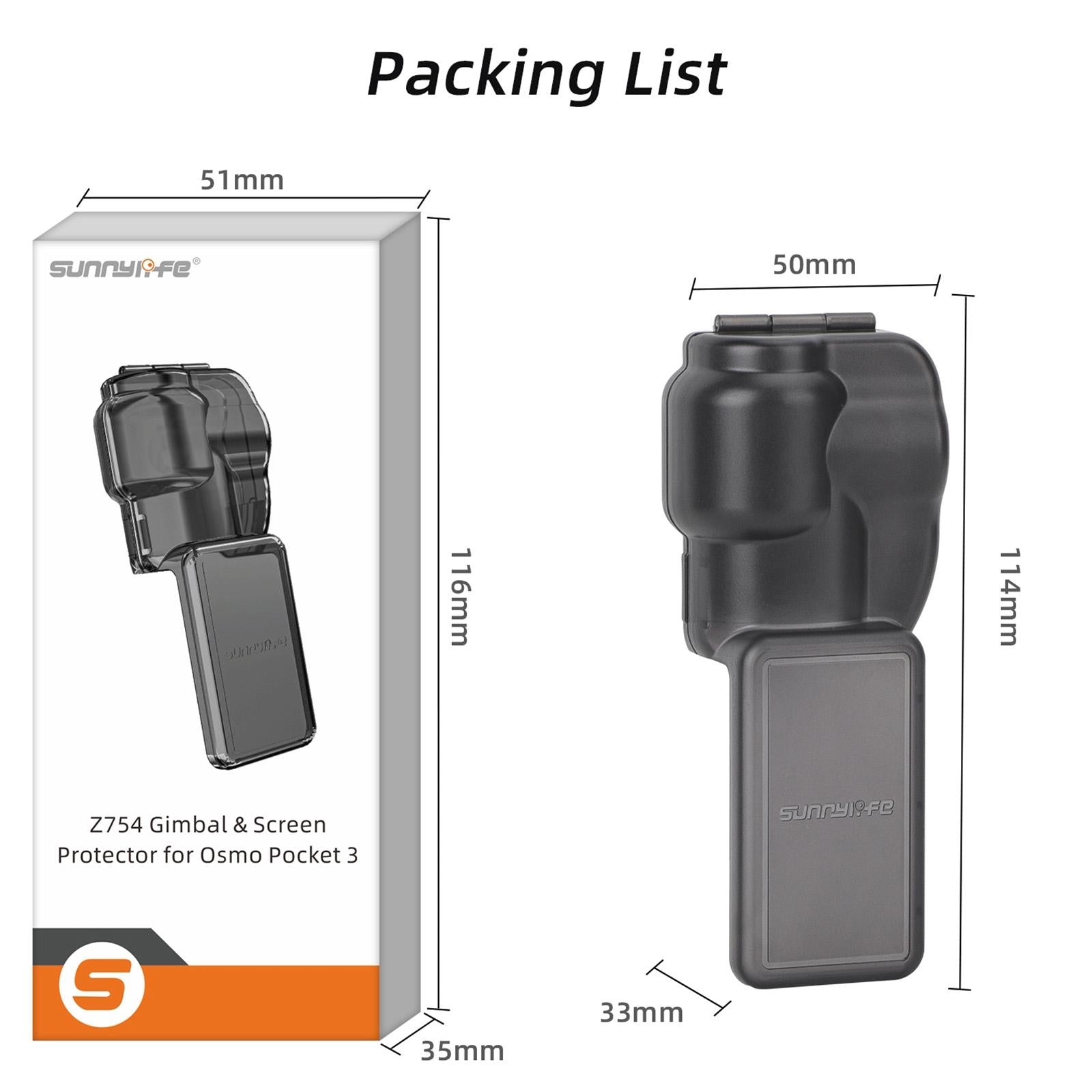 Protective Gimbal Cover for Dji Pocket 3 - Integrated Design 10