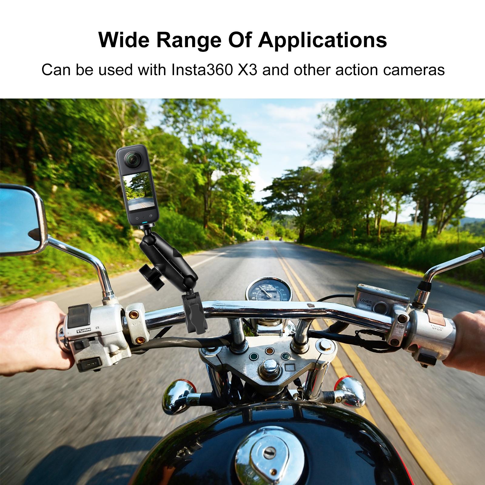 Universal Motorcycle Handlebar Mount for Action Cameras 7