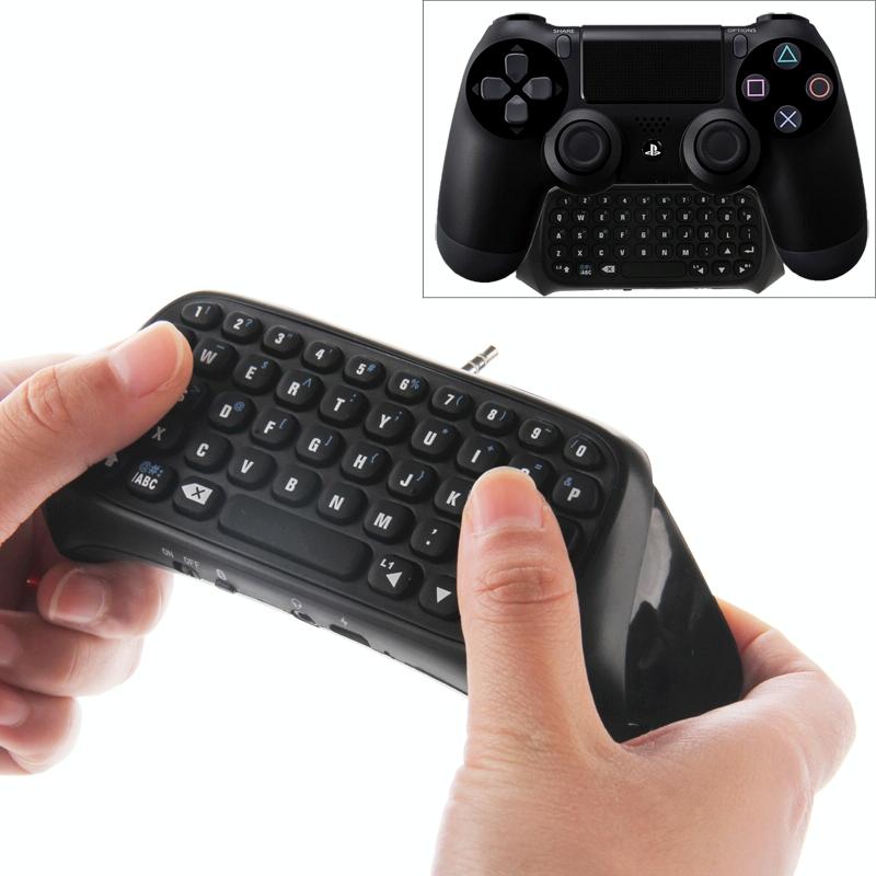 Bluetooth Keyboard for Ps4 Controller - Black 3