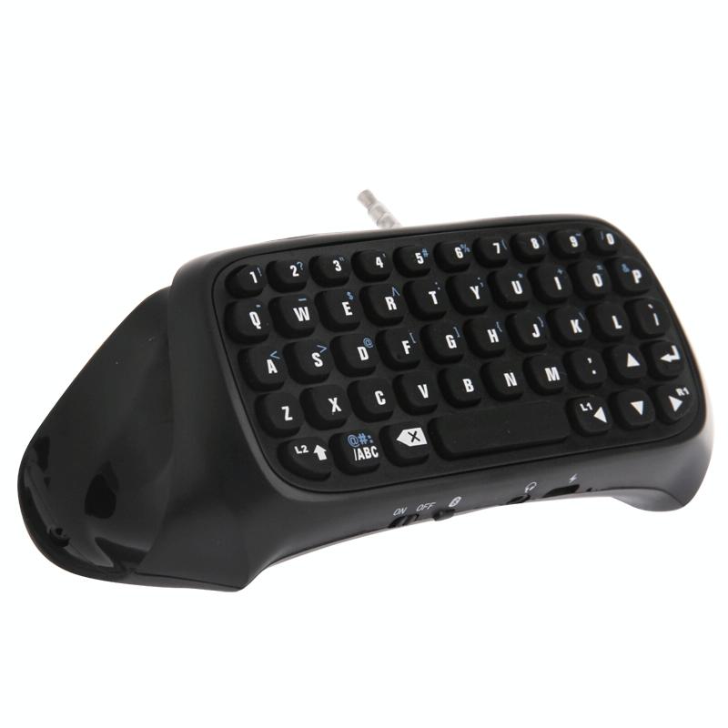 Bluetooth Keyboard for Ps4 Controller - Black 4