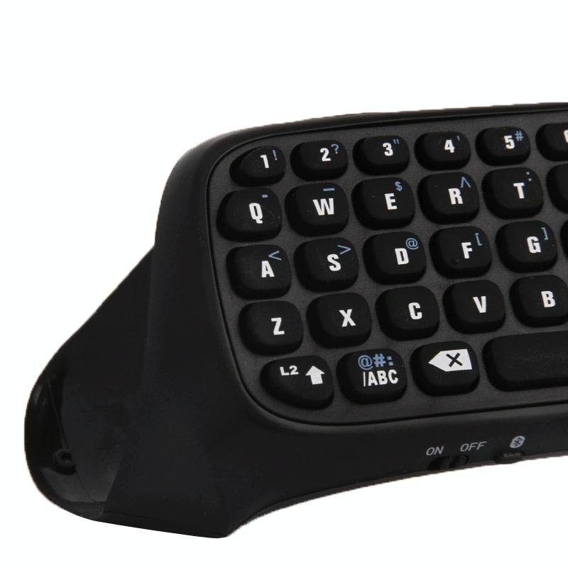 Bluetooth Keyboard for Ps4 Controller - Black 9
