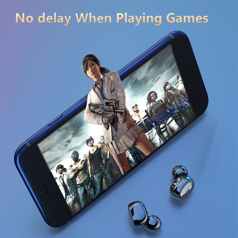 Wireless Earbuds with Noise Cancellation & Magnetic Charging - Led Display 6