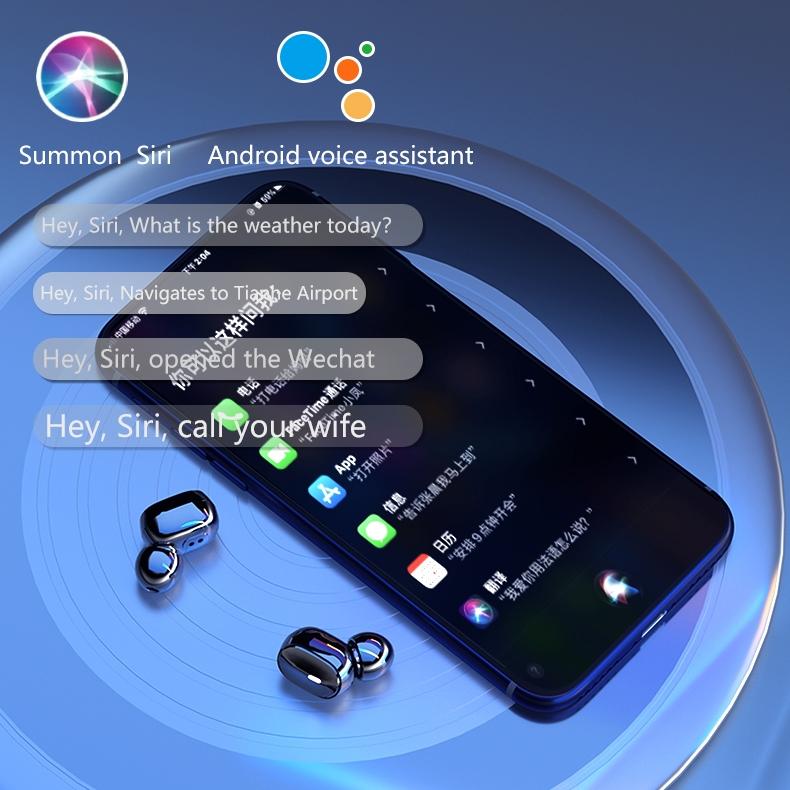 Wireless Earbuds with Noise Cancellation & Magnetic Charging - Led Display 7
