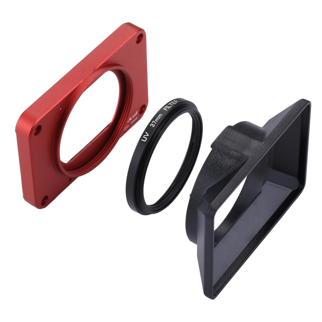 Sony Rx0 / Rx0 Ii Front Panel with Uv Filter and Sunshade - Black 14