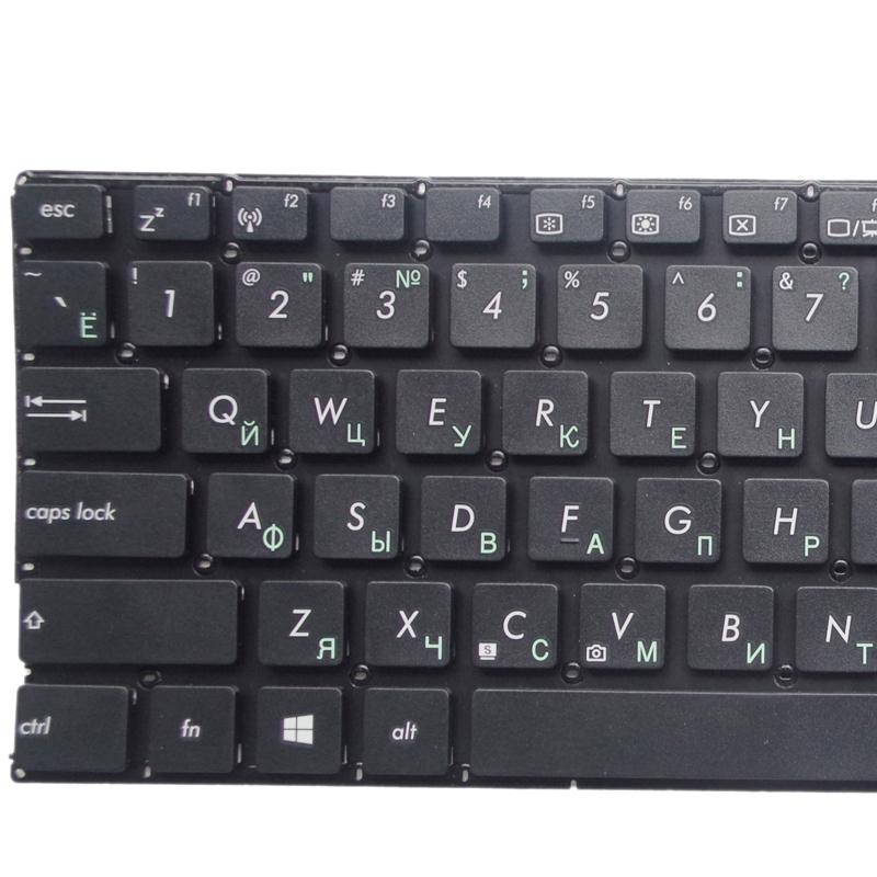 Black Ru Keyboard for Asus X555 Series 5