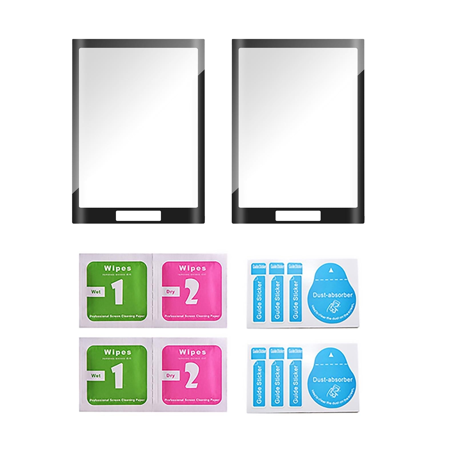 2-pack Tempered Glass Film for Insta360 X3 - Curved Hd 3