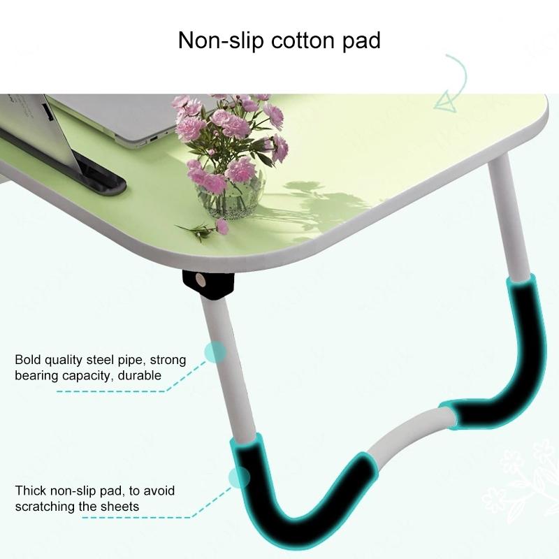 Portable Laptop Desk Stand - Foldable & Non-slip - Black 6
