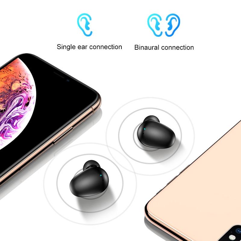 Wireless Stereo Bluetooth Headset with Charging Case and Digital Display - X7 Tws V5.0 - Black 6