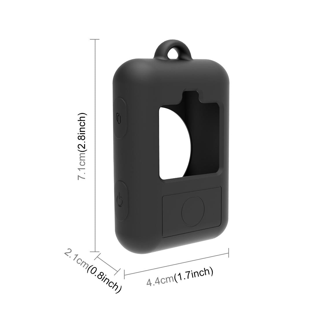 Protective Silicone Case for Insta360 one x X2 X3 with Rs Remote - Black 8