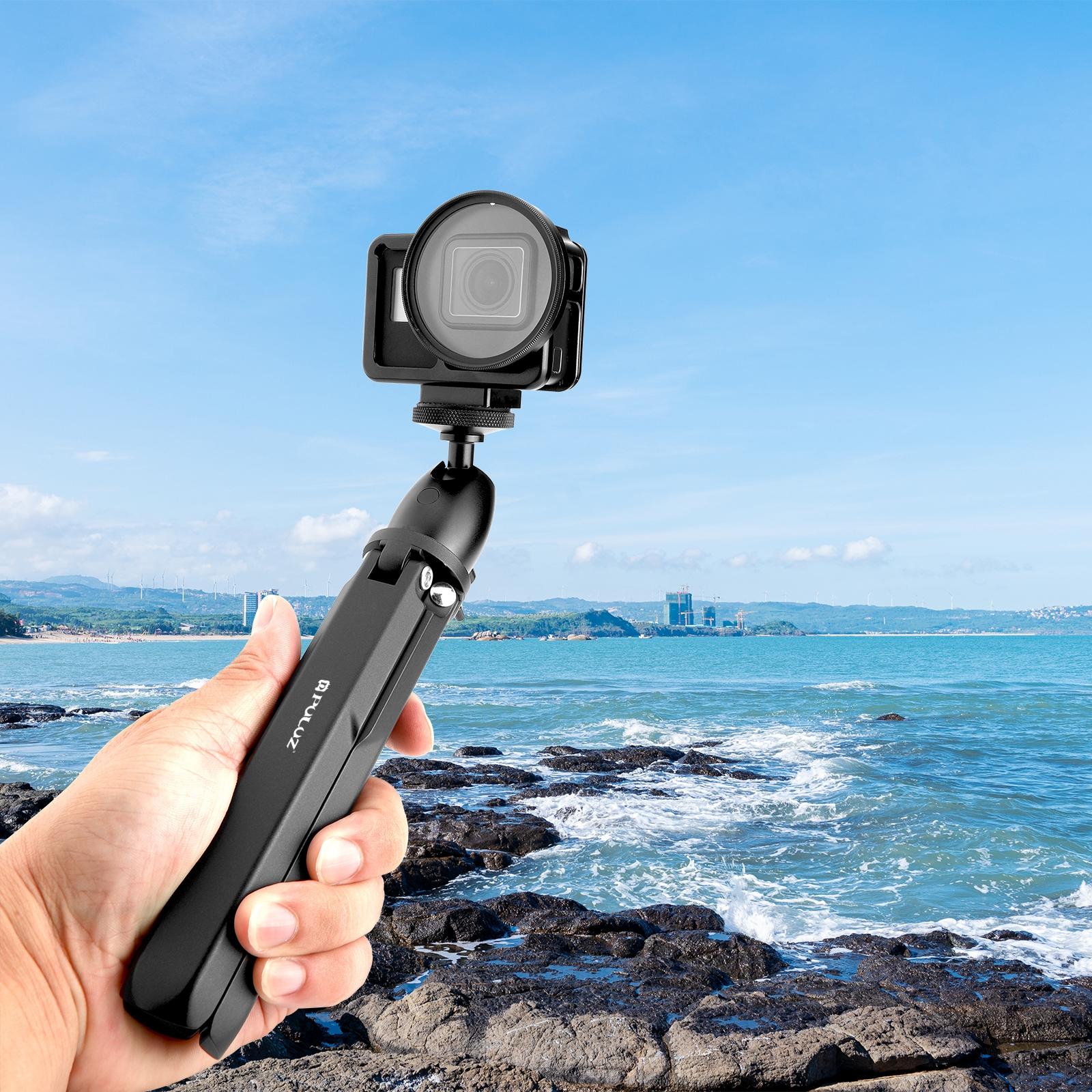 Lightweight Tripod for Dji Pocket 3 and Insta360 X4 - Aluminum Alloy 8