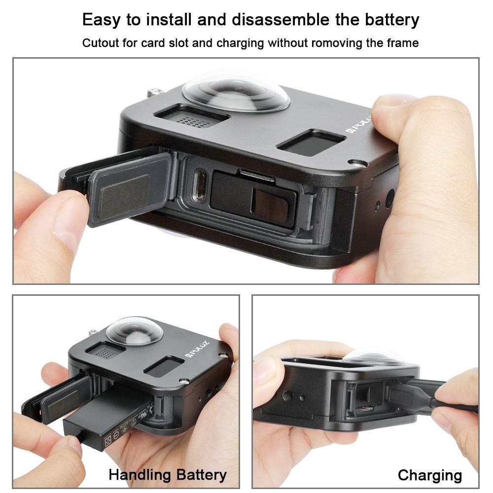 Aluminum Alloy Protective Cage for Gopro Max Housing 6