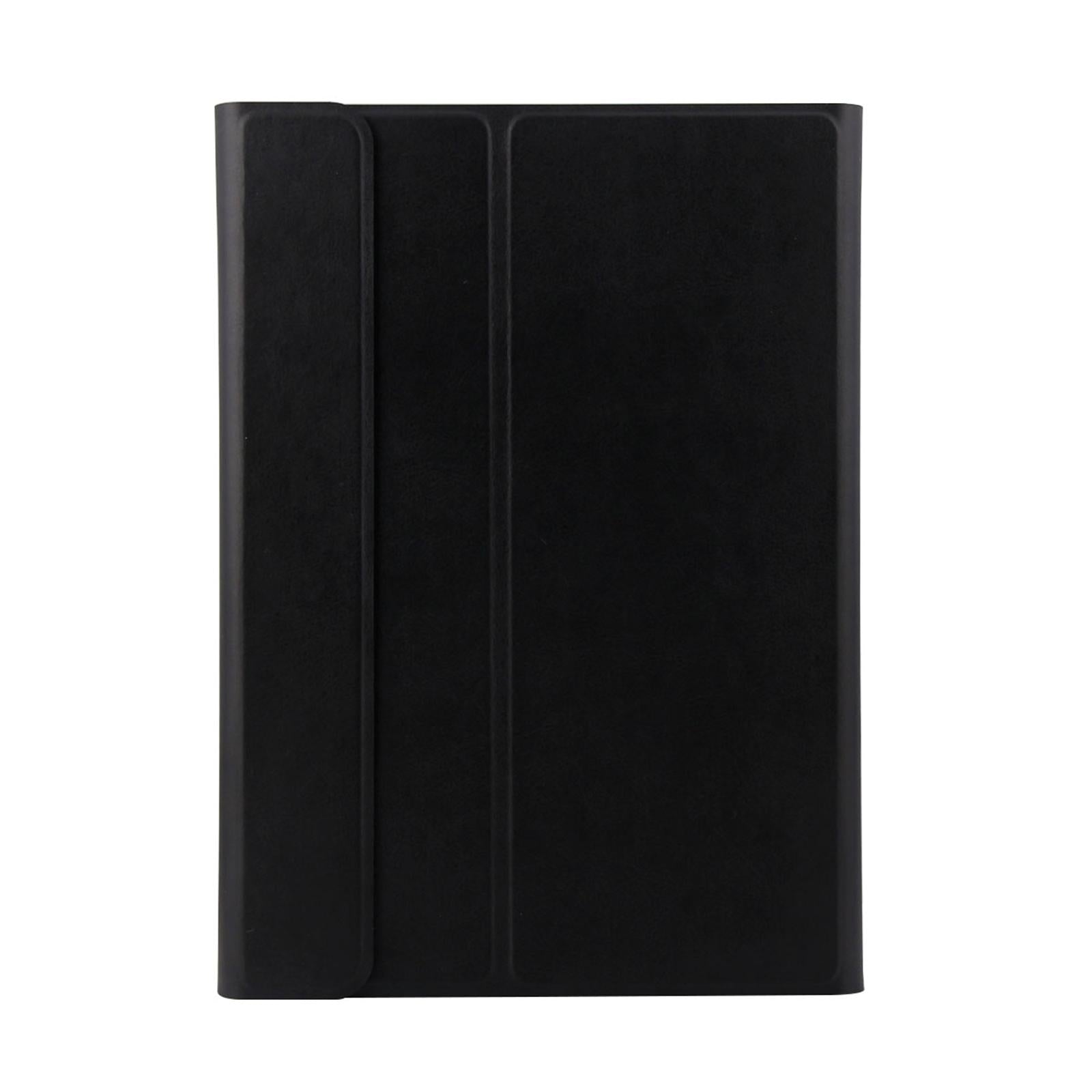 Bluetooth Keyboard & Leather Tablet Case For Ipad Air / Pro 9.7 - Three-Gear Angle Adjustment Magnetic Sleep Function - Abs Brushed Texture - Black 13
