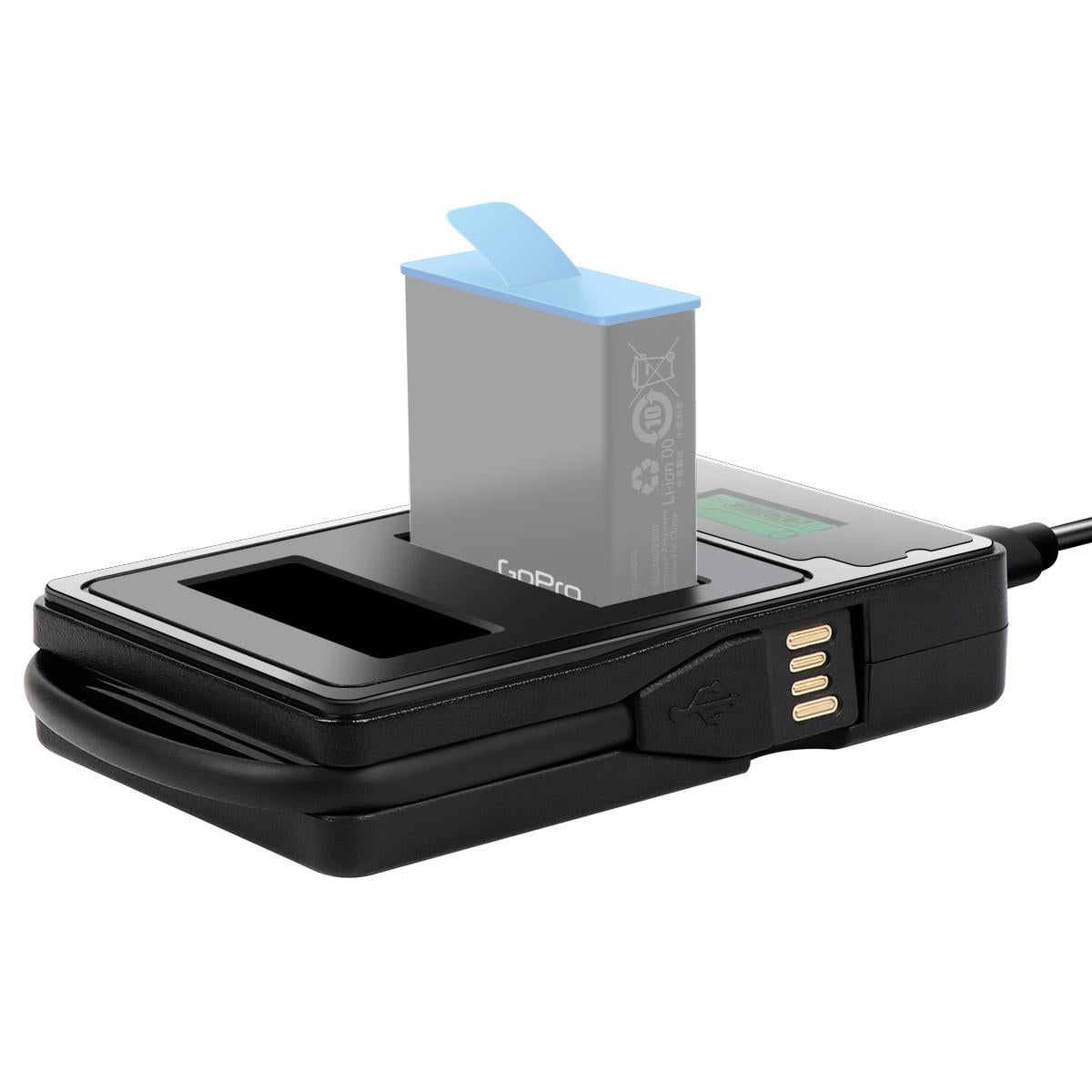 Gopro Hero9 Dual Battery Charger with Lcd Screen 5