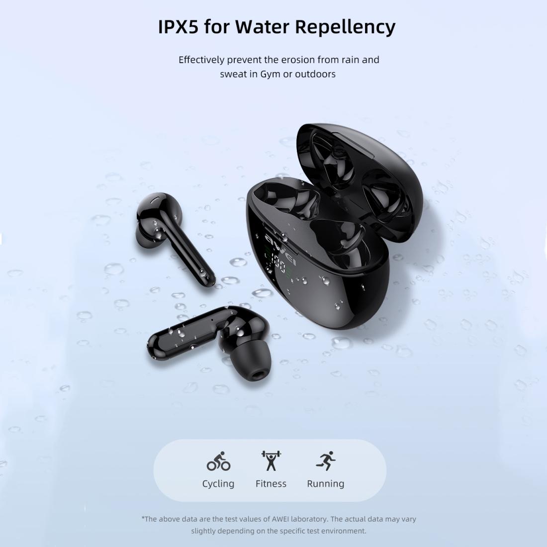 Wireless T15p Sports Headset with Led Display and Charging Case 4