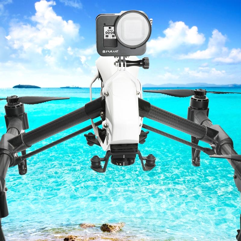 Aluminum Protective Cage with 52mm Uv Lens for Gopro Hero8 11