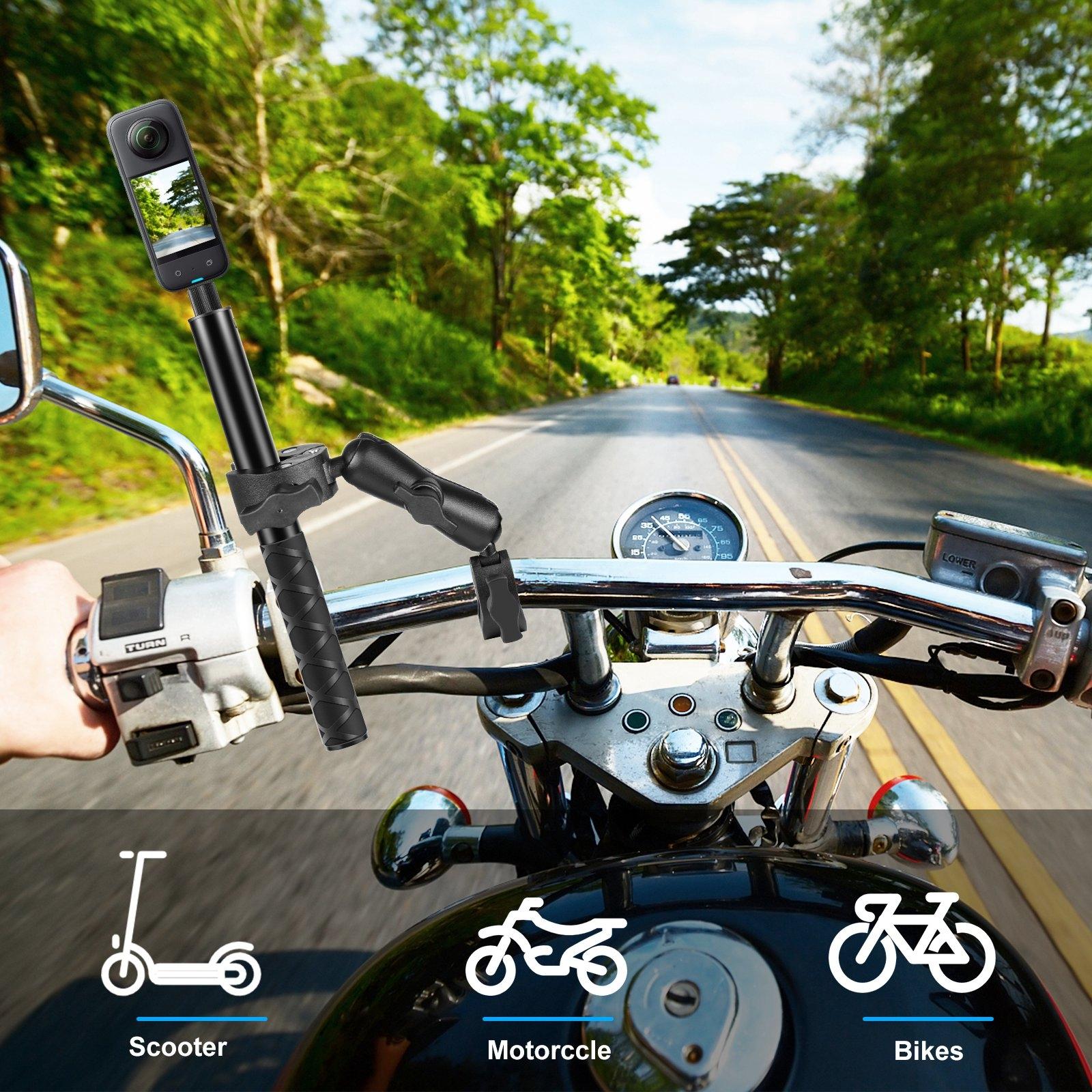 Dualheads Crab Clamp Handlebar Mount for Action Cameras 5