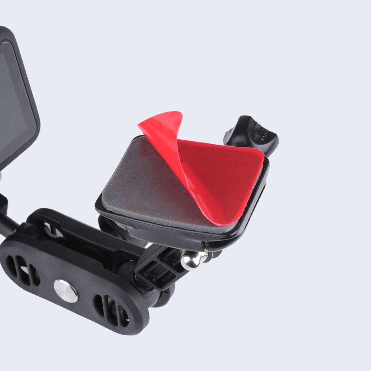 360 Degree Pivot Motorcycle Helmet Mount for Magic Arm Adapter 4
