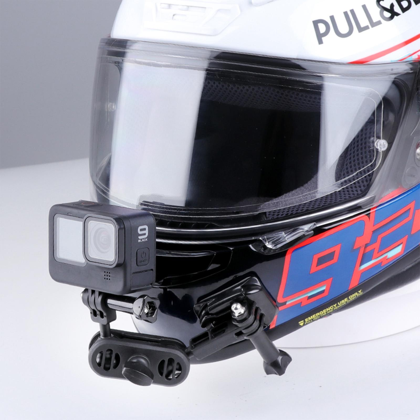 360 Degree Pivot Motorcycle Helmet Mount for Magic Arm Adapter 6