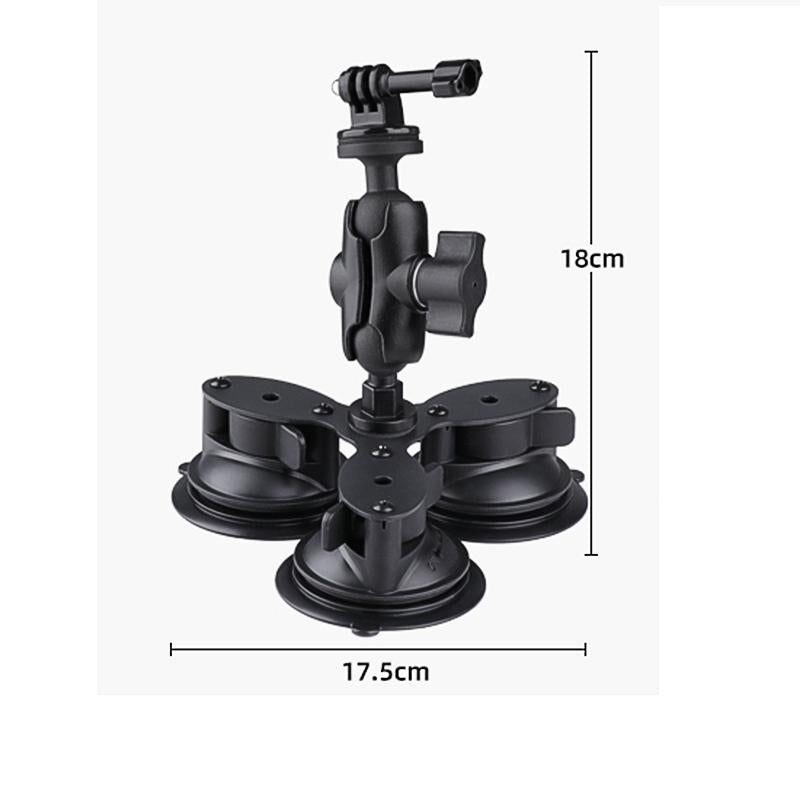 Steel Mount Holder with Tripod Adapter and Safety Buckle 3