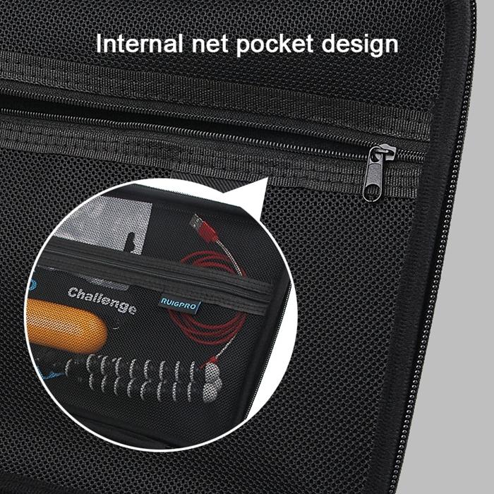 Portable Shockproof Waterproof Case for Dji Action - 28cm x 19.7cm x 6.8cm 8