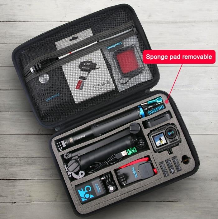 Portable Shockproof Waterproof Case for Dji Action - 28cm x 19.7cm x 6.8cm 10
