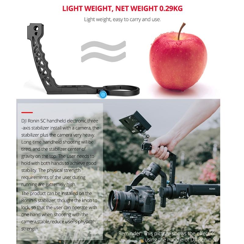 Handheld Stabilizer Extension Mount for Dji Ronin Sc - A69 Lifting Handle 6
