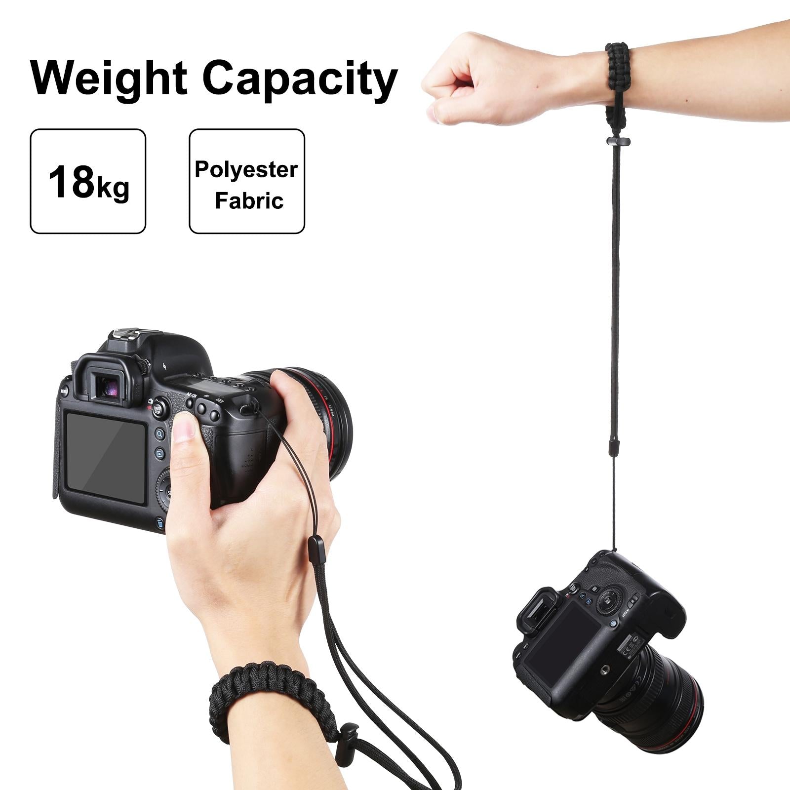 Adjustable Anti-lost Camera Wrist Strap - Braided Sport 5