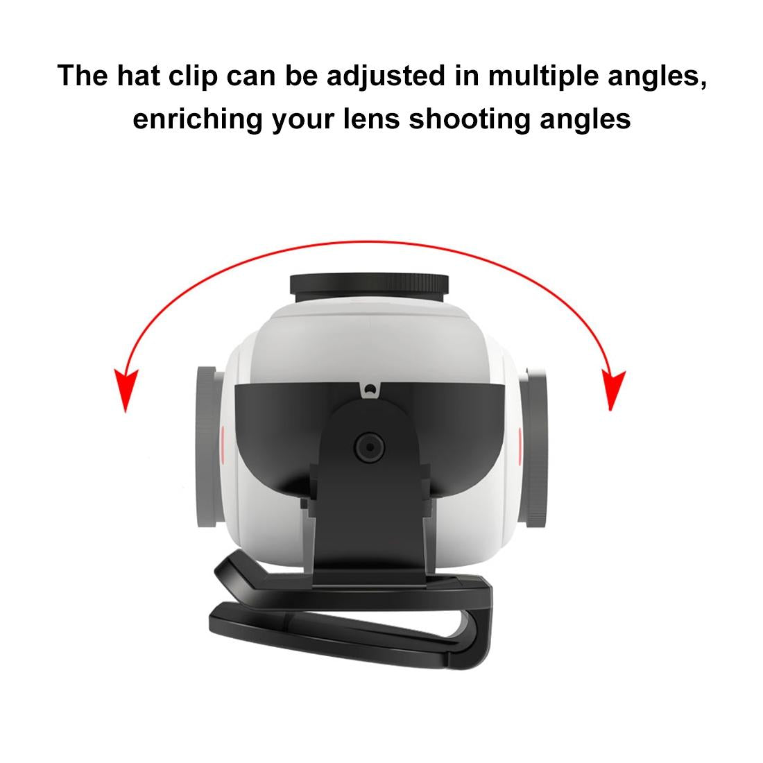 Quick Release Magnetic Hat Clip for Insta360 Go3 7