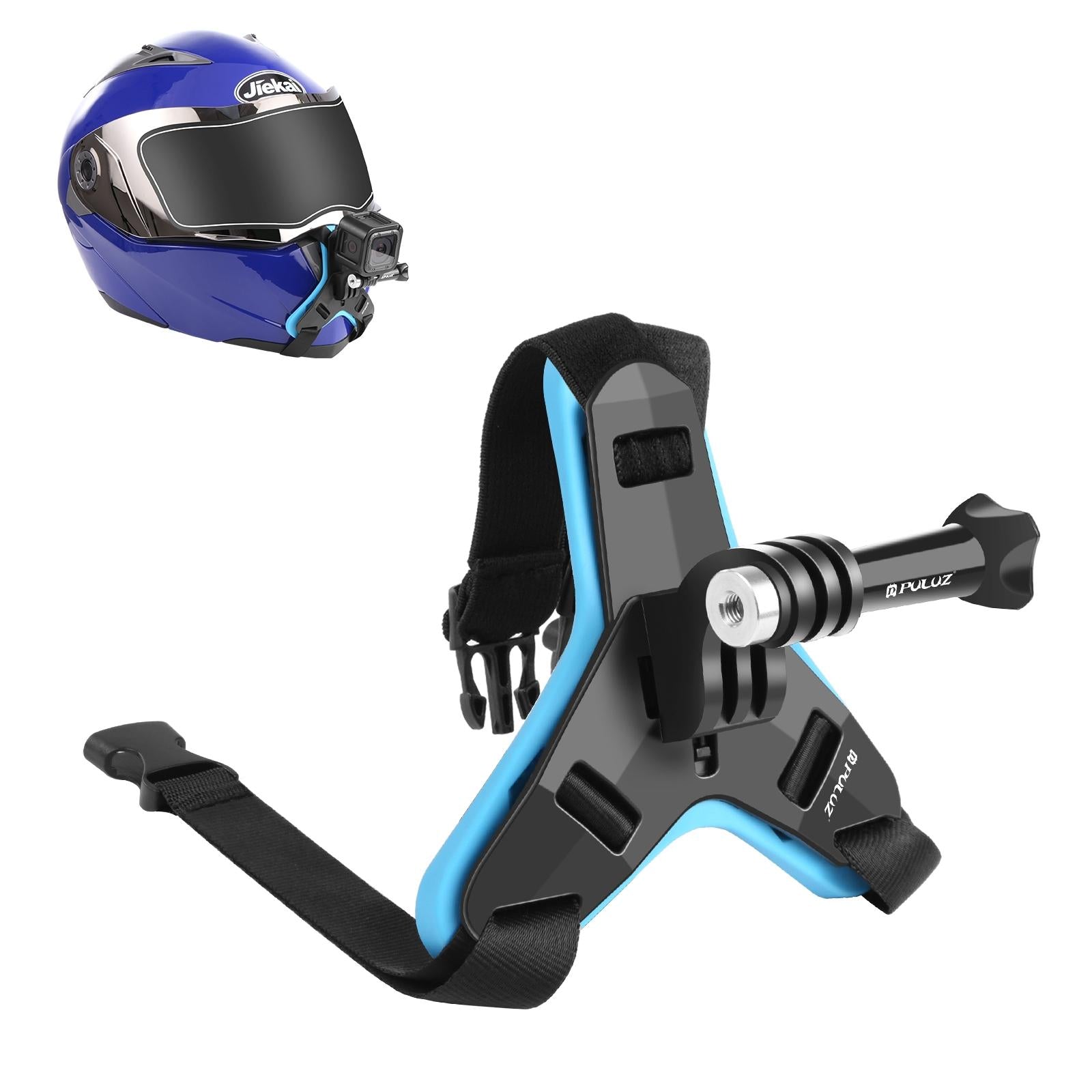 Universal Chin Strap Mount for Action Cameras - Black 10