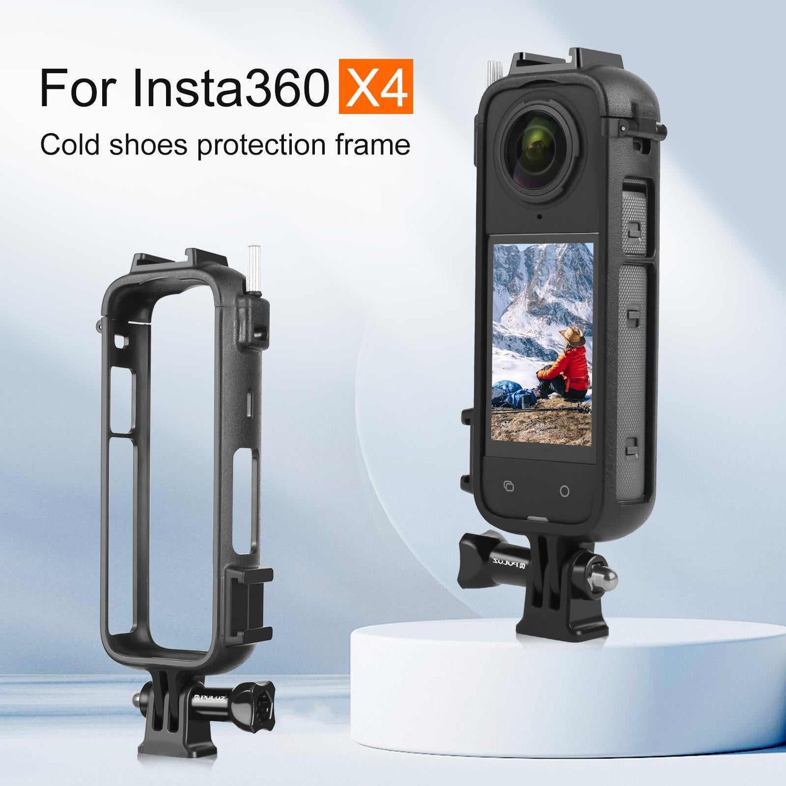 Insta360 X4 Cold Shoe Frame with Adapter and Screw 3